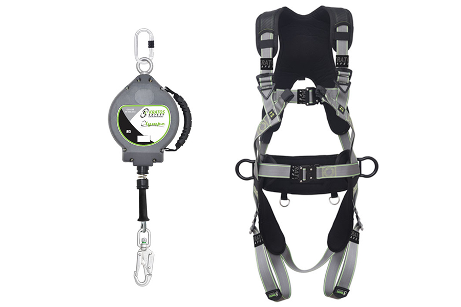 Full body safety harnesses with single, 2-point, 3-point and 4-point attachment configurations