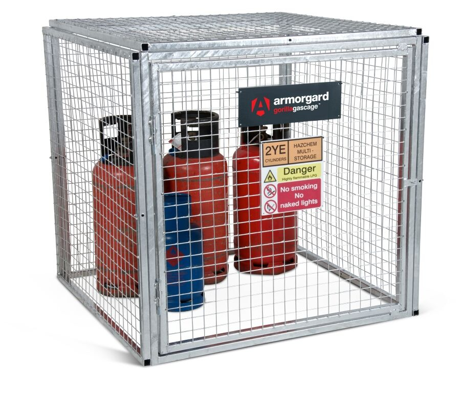 Gas Bottle Storage Cages