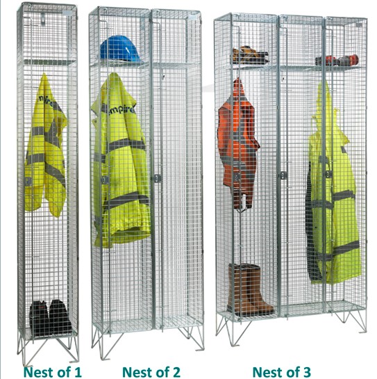 Metal Wire Lockers