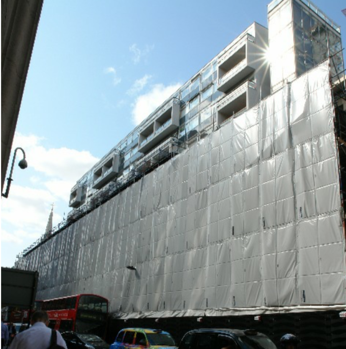 Scaffolding Acoustic Sheeting