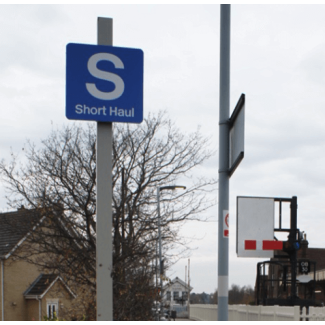 GRP Sign Post