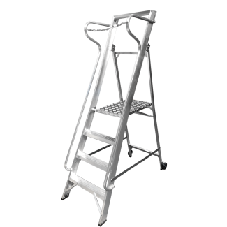 Wide Aluminium Stepladder