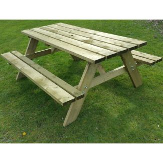 Wooden Picnic Bench