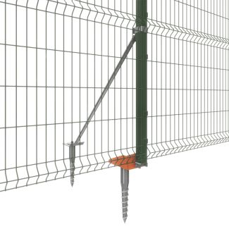 V Mesh Fence Feet Locking System