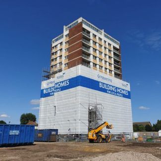 Construction Marketing Sheeting