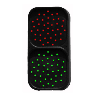 Turnstile Red/Green LED Direction Indicators