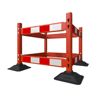 Heavy Duty Plank Barrier System