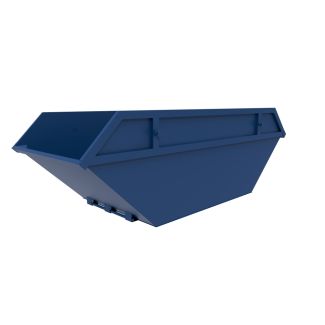 Blue 8 Yard Standard Skip - Open Chain Lift
