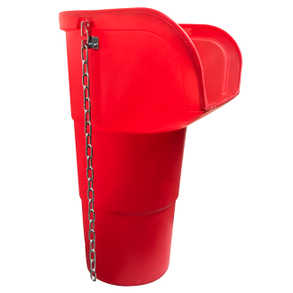 Rubbish Chute Top Hopper