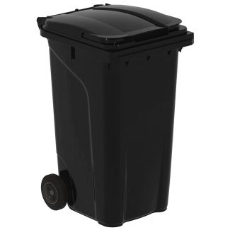 Black Wheelie Bin 240 Litre
