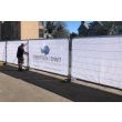 Printed Mesh Fence Cover