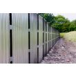 Steel Hoarding In-Ground Concrete