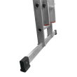 Industrial Aluminium Triple Extension Ladder from Hermeq.