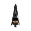 Laser Cut Steel Garden Chiminea, Patio Heater, Log Burner, Fire pit, garden ornament, garden furniture, bbq, quality, heavy duty, painted.