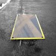 high visibility yellow  Road plate