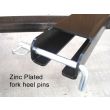 pin forklift extensions