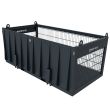 Wide Heavy Duty Crane Lift Cage With Ramp