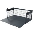 Wide Heavy Duty Crane Liftable Goods Cage With Ramp