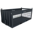 Long Heavy Duty Crane Lift Carry Cage With Ramp