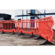 Plastic Orange Ped Barrier