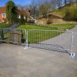 Loose Leg Galvanised Steel Barrier