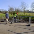 Loose Leg Steel Site Barrier