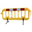 Yellow Plastic Road Barrier