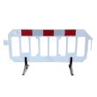 White Chapter 8 Road Barrier