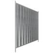 Galvanised Site Steel Hoarding Fence Panels