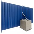 On Ground Steel Hoarding Panels