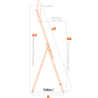 Triple Combination Ladder position 2.