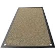 Anti-slip steel road plate with bauxite stone textured grip surface for trench covering and safe vehicle access