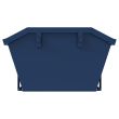 2 Yard Small Builders Skip - Open - Chain Lift