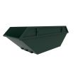 Green 8 Yard Standard Skip - Open Chain Lift