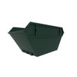 Green 10 Yard Large Skip - Open Chain Lift