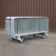Crowd Barrier Trolley