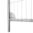 Reinforced Square Top Mesh Fence Panel