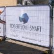 Printed Mesh Fence Cover