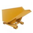 Yellow Forklift Self-Tipping Skips