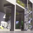 Temporary Spiral Staircase installed on a construction site for safe elevated access