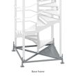 Temporary Spiral Staircase - Base Frame