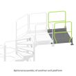 Temporary Spiral Staircase - Additional Exit Platform