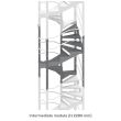 Temporary Spiral Staircase - Intermediate Stair Module