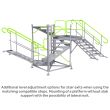 Temporary Spiral Staircase - Complete Set Up