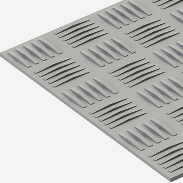 Checkered Tread Board