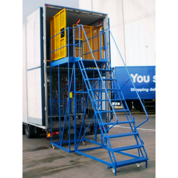 Mobile Steps Lorry Access