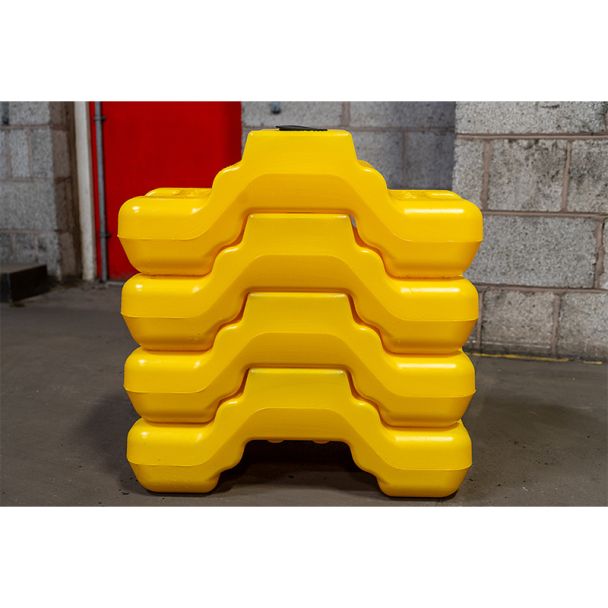 Stackable Water Filled Ballast Block