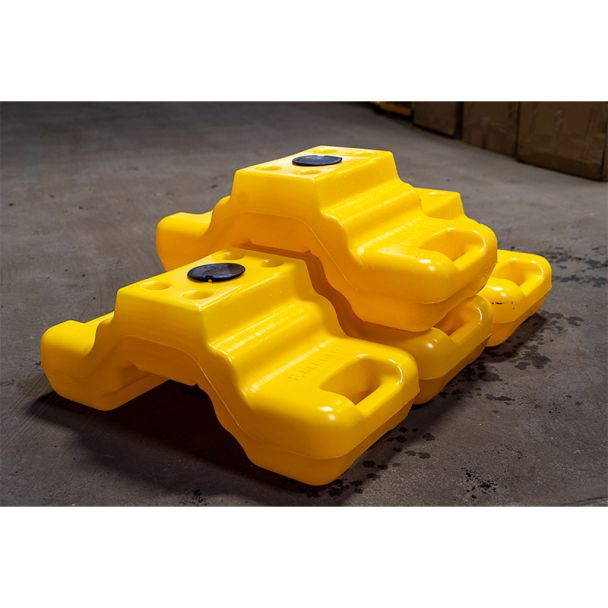 Temporary Fencing Water Filled Blocks