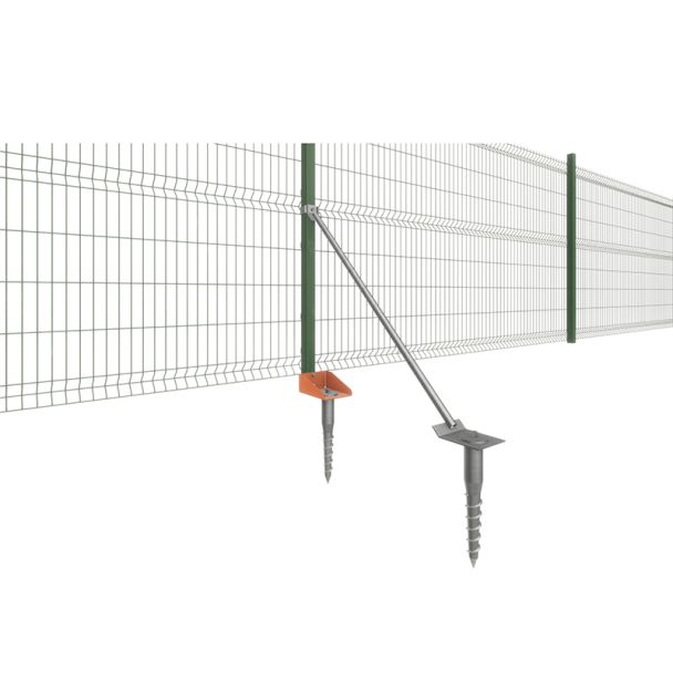 Fence Feet Locking System V Mesh