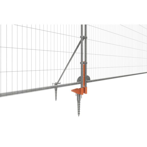 Fixed Mesh Panel Locking System